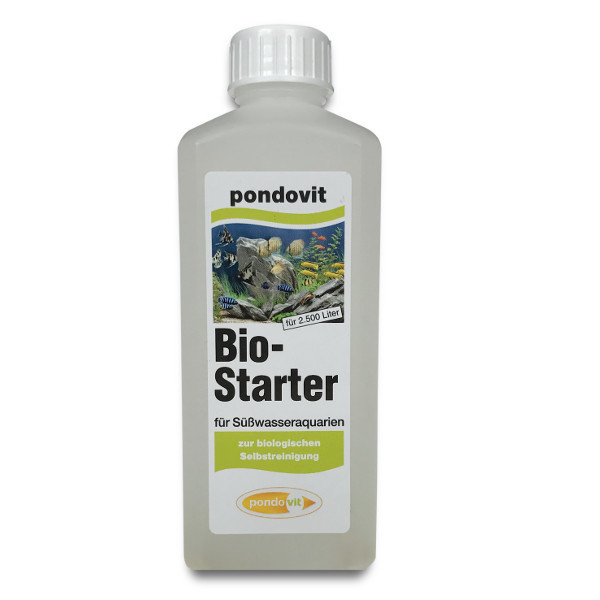 Bio-Starter / Starterbakterien f&uuml;r S&uuml;&szlig;wasseraquarien - 250 ml