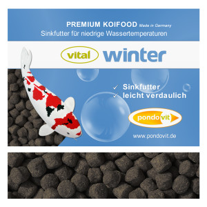 VITAL - WINTER Premium Koifutter 1,5 kg / 3 mm