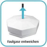 Premium Eisfreihalter f&uuml;r Ihren Gartenteich- inkl. Bel&uuml;ftungsrohr, lange verwendbar 40 cm
