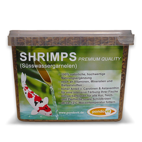 Shrimps (Süßwassergarnelen) 2400 ml