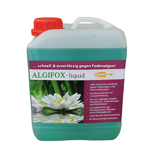 ALGIFOX-liquid 5000 ml  gegen Fadenalgen